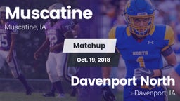 Matchup: Muscatine High vs. Davenport North  2018