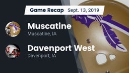 Recap: Muscatine  vs. Davenport West  2019