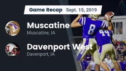 Recap: Muscatine  vs. Davenport West  2019