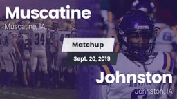 Matchup: Muscatine High vs. Johnston  2019