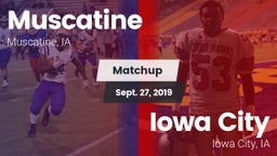 Matchup: Muscatine High vs. Iowa City  2019