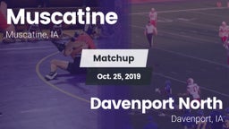 Matchup: Muscatine High vs. Davenport North  2019