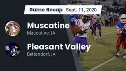 Recap: Muscatine  vs. Pleasant Valley  2020