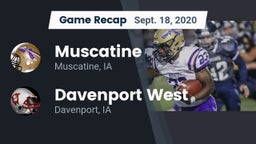 Recap: Muscatine  vs. Davenport West  2020