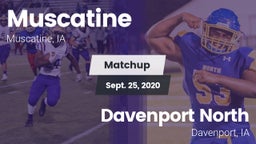 Matchup: Muscatine High vs. Davenport North  2020