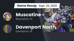 Recap: Muscatine  vs. Davenport North  2020