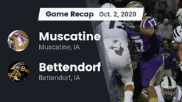 Recap: Muscatine  vs. Bettendorf  2020