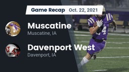 Recap: Muscatine  vs. Davenport West  2021