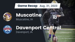 Recap: Muscatine  vs. Davenport Central  2023