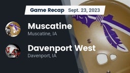 Recap: Muscatine  vs. Davenport West  2023