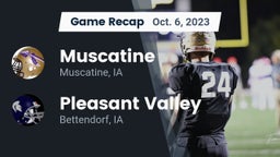 Recap: Muscatine  vs. Pleasant Valley  2023