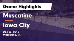 Muscatine  vs Iowa City  Game Highlights - Dec 03, 2016