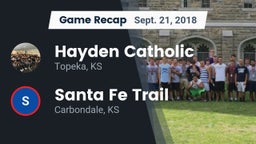 Recap: Hayden Catholic  vs. Santa Fe Trail  2018