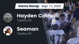Recap: Hayden Catholic  vs. Seaman  2020