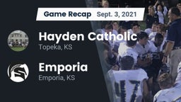 Recap: Hayden Catholic  vs. Emporia  2021