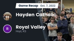 Recap: Hayden Catholic  vs. Royal Valley  2022