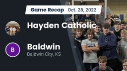 Recap: Hayden Catholic  vs. Baldwin  2022