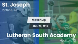 Matchup: St. Joseph High vs. Lutheran South Academy 2016