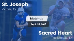 Matchup: St. Joseph High vs. Sacred Heart  2018