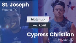 Matchup: St. Joseph High vs. Cypress Christian  2018