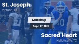 Matchup: St. Joseph High vs. Sacred Heart  2019