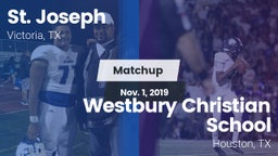 Matchup: St. Joseph High vs. Westbury Christian School 2019