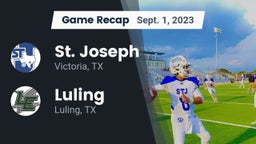 Recap: St. Joseph  vs. Luling  2023