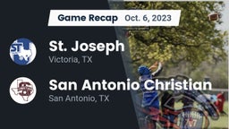 Recap: St. Joseph  vs. San Antonio Christian  2023