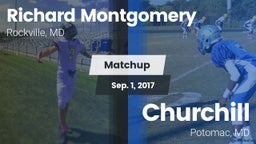 Matchup: Richard Montgomery vs. Churchill  2017
