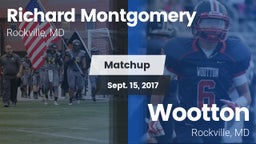 Matchup: Richard Montgomery vs. Wootton  2017