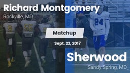 Matchup: Richard Montgomery vs. Sherwood  2017
