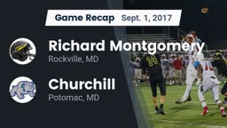 Recap: Richard Montgomery  vs. Churchill  2017