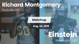 Matchup: Richard Montgomery vs. Einstein  2018