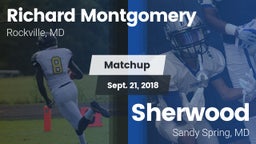 Matchup: Richard Montgomery vs. Sherwood  2018