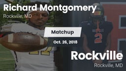Matchup: Richard Montgomery vs. Rockville  2018