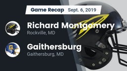 Recap: Richard Montgomery  vs. Gaithersburg  2019