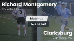 Matchup: Richard Montgomery vs. Clarksburg  2019