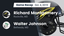 Recap: Richard Montgomery  vs. Walter Johnson  2019