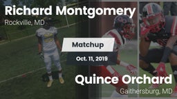 Matchup: Richard Montgomery vs. Quince Orchard  2019