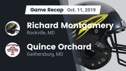 Recap: Richard Montgomery  vs. Quince Orchard  2019