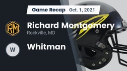 Recap: Richard Montgomery  vs. Whitman 2021