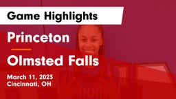 Princeton  vs Olmsted Falls  Game Highlights - March 11, 2023