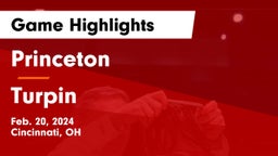 Princeton  vs Turpin  Game Highlights - Feb. 20, 2024