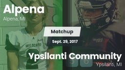 Matchup: Alpena  vs. Ypsilanti Community  2017