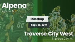 Matchup: Alpena  vs. Traverse City West  2019