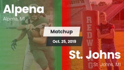 Matchup: Alpena  vs. St. Johns  2019