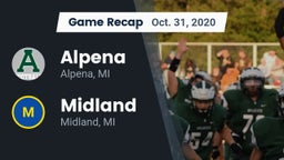 Recap: Alpena  vs. Midland  2020