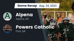 Recap: Alpena  vs. Powers Catholic  2023