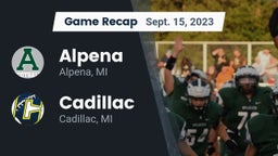 Recap: Alpena  vs. Cadillac  2023