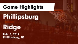 Phillipsburg  vs Ridge  Game Highlights - Feb. 5, 2019